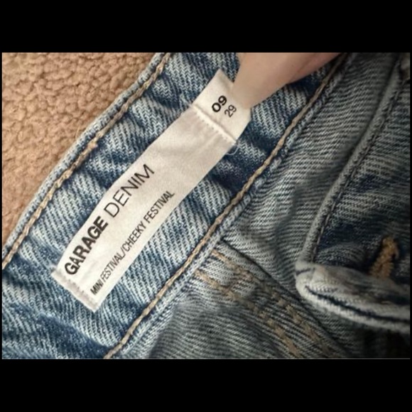 Garage festival denim shorts - Picture 3 of 3